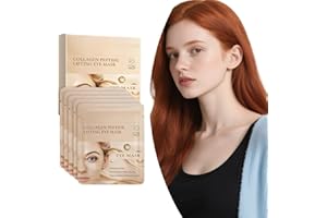 glow haven - 360° Eye Mask - Erases Puffiness, Dark Circles & Crepey Lids (3 pack(15 patches),White)