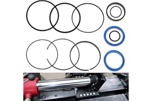 EINDER Hydraulic Log Splitter Cylinder Rebuild Seal Kit for 4.0" Bore x 1.75" Rod Cylinder Universal Hydraulic Cylinder Tools Fit for 22-Ton Log Splitter