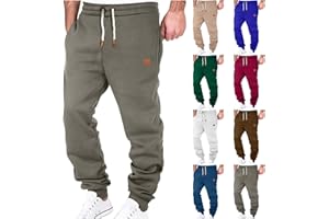 Sweatpants for Men Workout Drawstring Joggers Pants Big and Tall Men Casual Running Sweat Pants Relaxed Fit