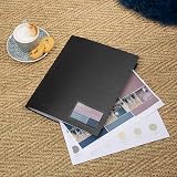 Rapesco 1650 Germ-Savvy Antibacterial A4 36-Pocket Hardcover Folder Black view 5