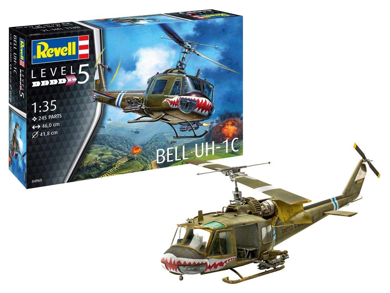 Revell 04960 Bell UH-1C Model Kit 1:35 Scale