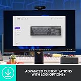 Logitech MX Mechanical Mini Wireless Keyboard QWERTY UK Grey view 6