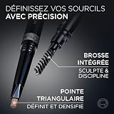 L'Oréal Paris Brow Filling Pencil Auburn 5.23 Natural Matte Finish Spoolie view 5