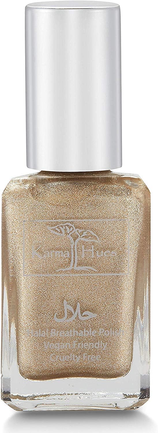 Karma Halal Certified Nail Polish- Truly Breathable Cruelty Free and Vegan - Oxygen Permeable Wudu Friendly Nail Enamel (FAREEDA)