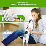 Mukkela Cat Water Fountain Filter 6-Pack Replacement Triple Action 2L/2.5L view 7