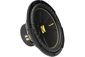 KICKER 50CWCD124 CompC 12" Subwoofer, Dual 4-Ohm