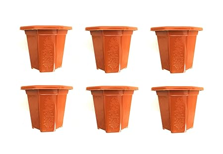 Sarthi Gardening Flower Pots 9.5
