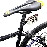 bike rack number plate holder