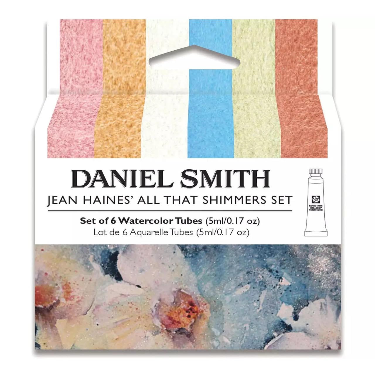 Daniel Smith Watercolours, 6 Colours in 5 ml Tubes, 5 ml (Pack of 6)