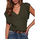 INFITTY Womens Ribbed Tank Tops Crew Neck Slim Fitted Sleeveless Top Casual Basic Summer Knit Sexy Crop Tops