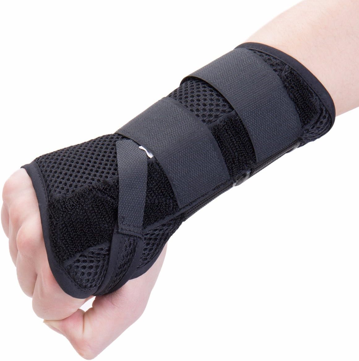 Adjustable Triple Straps Carpal Tunnel Wrist Brace Support Hand Guard