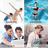 Qufiiry 35 Pcs Hair Nets for Buns Invisible Elastic Mesh Coffee Ballet Dance view 7
