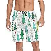 Pajama Shorts for Men Men's Pajama Bottoms Sleepwear Sleep Lounge Short,S
