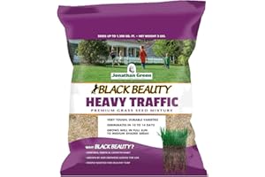 Jonathan Green (10970) Black Beauty Heavy Traffic Grass Seed - Cool Season Lawn Seed (3 lb)