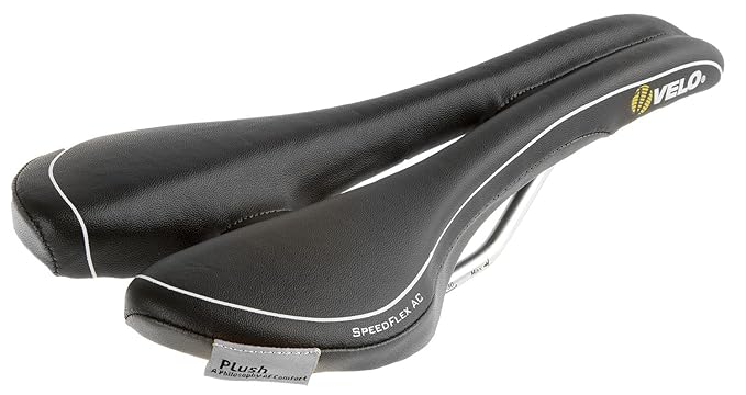 title=Velo Men's Bicycle Sella Airchannel Comp, nero, 275x130 mm