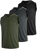 Tchumum Sleeveless Hoodie Men Hooded Tank Top