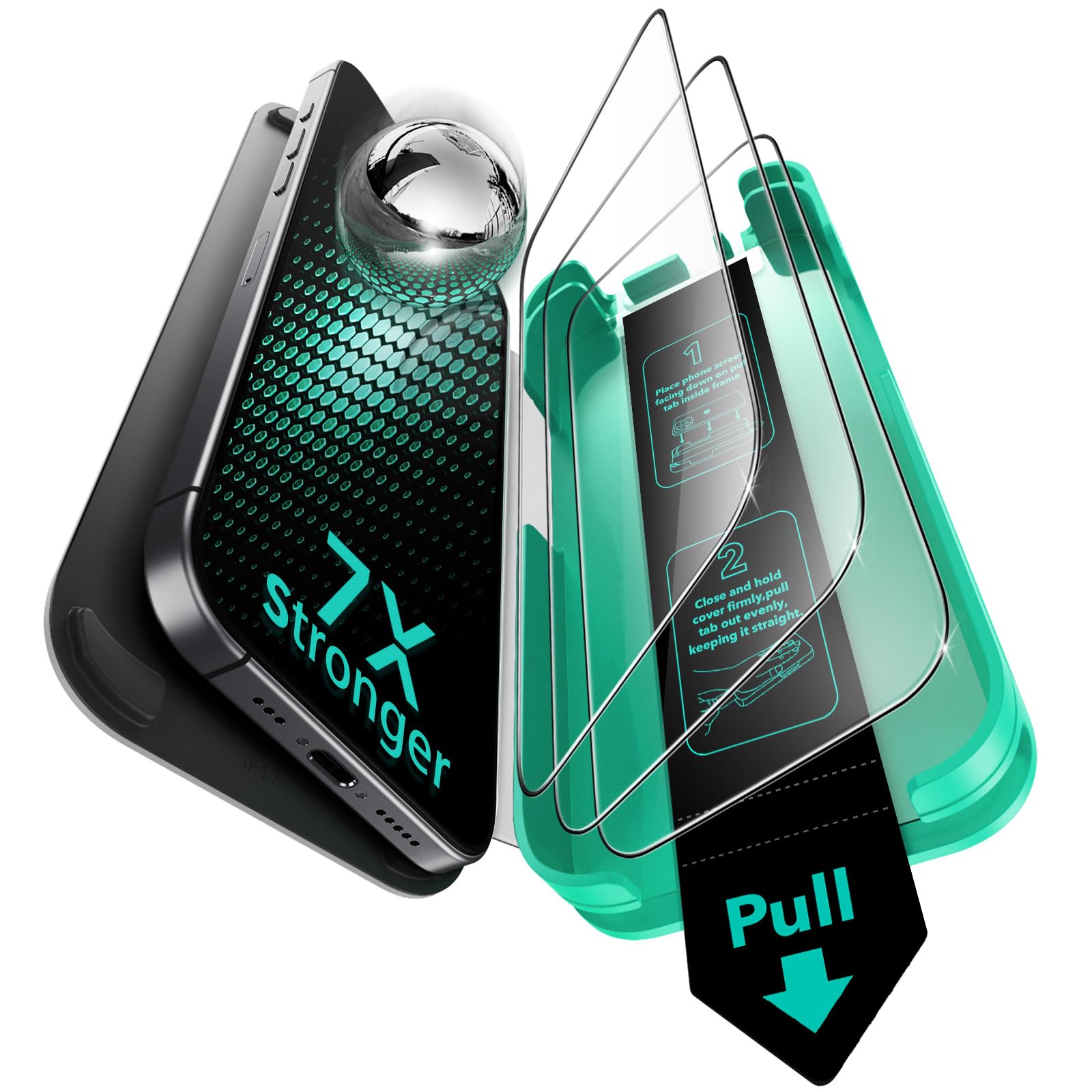 ESR Armoriteスクリーン保護フィルム 3枚入りの商品画像