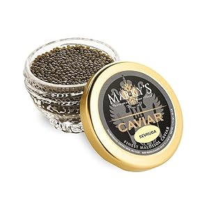 Sevruga Sturgeon Black Caviar Malossol - 16 Oz
