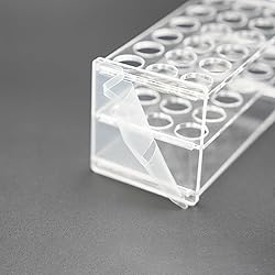 LSVERDE 1 pcs Acrylic Test Tube Rack 18 Holes for