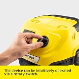 Kärcher WD 3 P Wet and Dry Vacuum Cleaner 1000 W 17 L 2 m Hose view 7