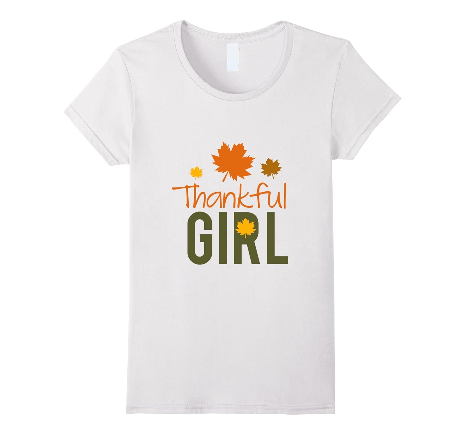 Kids Thanksgiving T-Shirt - Thankful Girl-ANZ