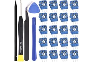 IKPEK 20pcs 2K3 Ohm Potentiometer Replacement for Dualsense PS5 Controller, Trim Pot Resistor Thumbstick Module Sensor for ALPS Analog Joystick