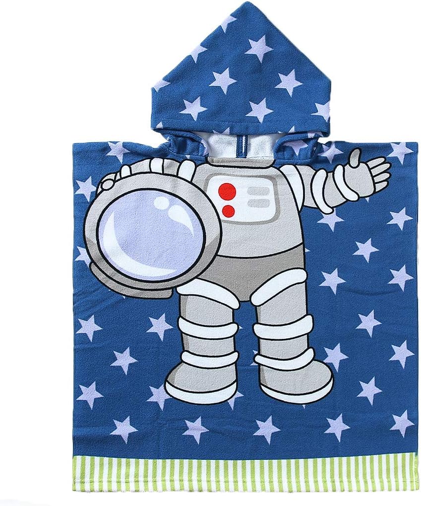 kids beach towel poncho