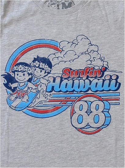 Amazon tees Tシャツ 半袖 レディース Mサイズ グレー ハワイ フラ トップス 615 Tシャツ カットソー 通販