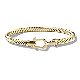 HX SHARE Twisted Cable Bracelet Stylish Fine