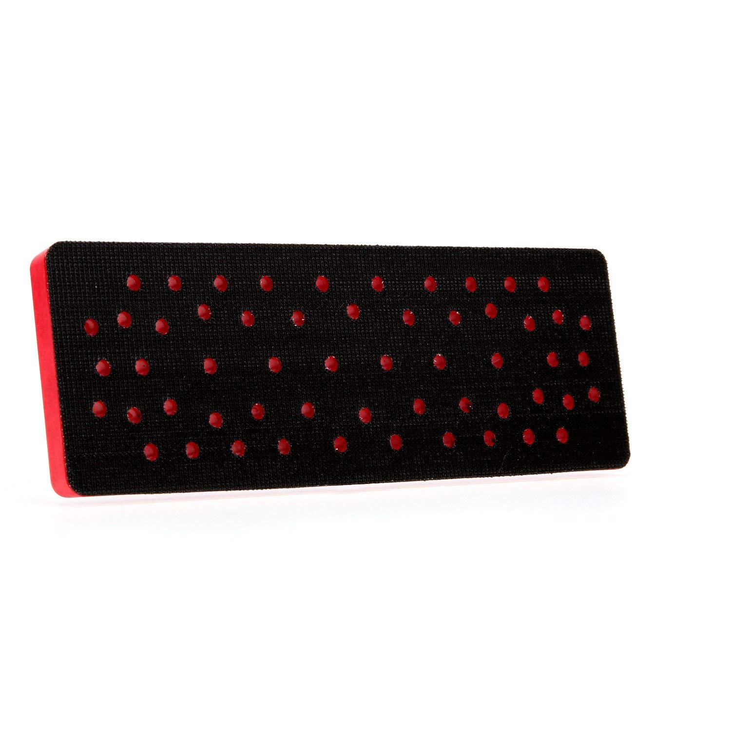 3M Hookit Clean Sanding Pad, 33 Holes - For Orbital and Random Orbital Sanders - Hook and Loop Attachment - 70mm x 198mm x 12.7mm - 28531