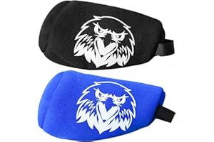 GENERIC Scope Optics Cover for SIG SAUER ROMEO5, Trijicon MRO, HOLOSUN HE403B HS403C HM3X, Bushnell Trophy TRS Series,Scopecoat Neoprene Lens Covers 2 Pack,Blue and Black