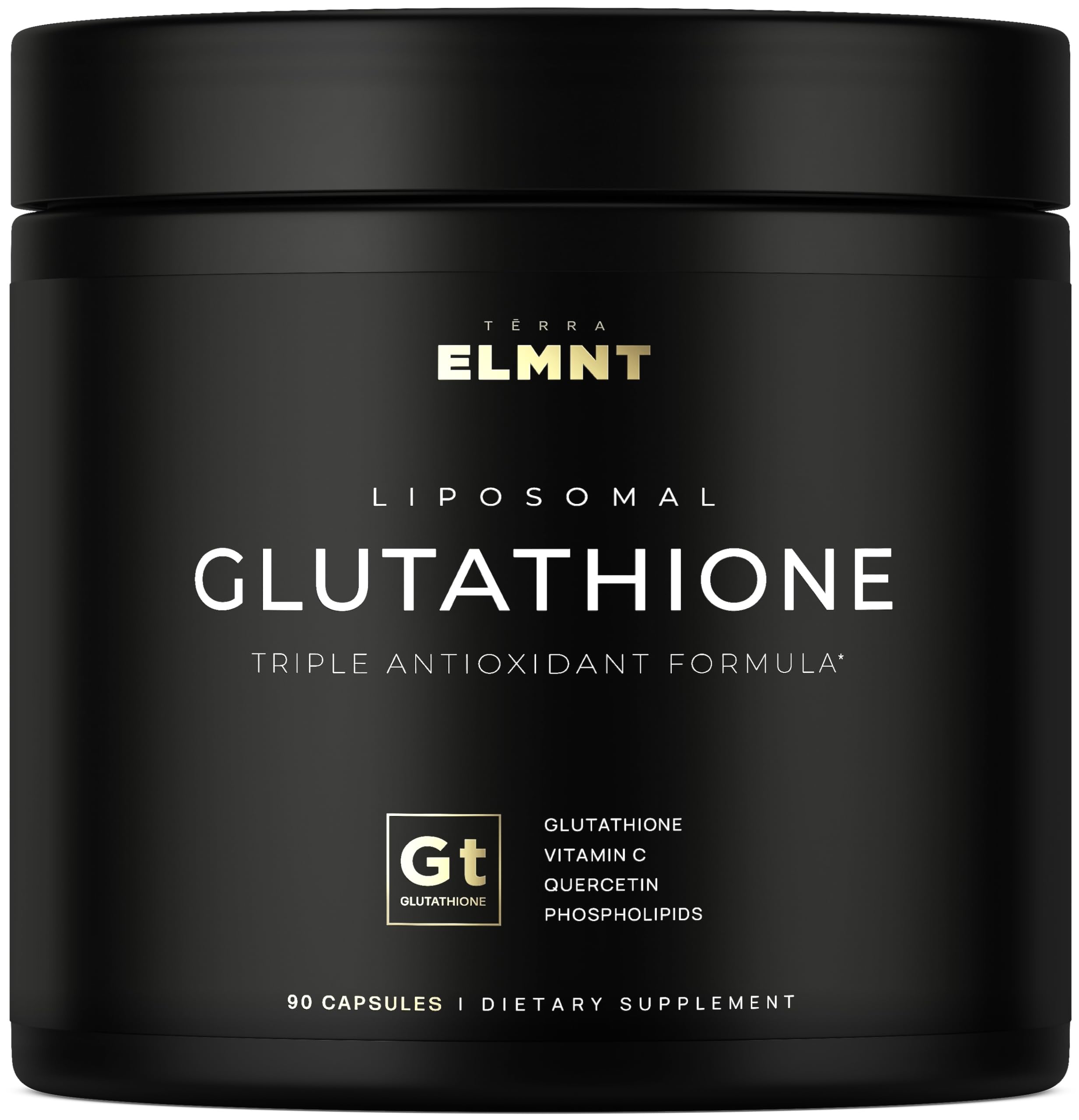 ELMNT 2150mg Super Antioxidant Liposomal Glutathione Supplement w. Vitamin C 