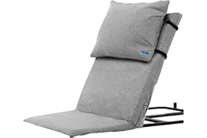 M PAIN MANAGEMENT TECHNOLOGIES Electric Lifting Backrest for Bed by Mobi-Back, Medical Back Pillow with Electric Pump System, Electric Lifting Bed Backrest, Used by Pregnant Women, Elderly for Sit-Up In Bed - Gen 2.