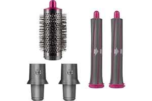 5 In 1 Hair Tool for Dyson Supersonic Hair Dryer Curling Attachment Automatic Curling Suit, Accessories for Multiple Hair Sty