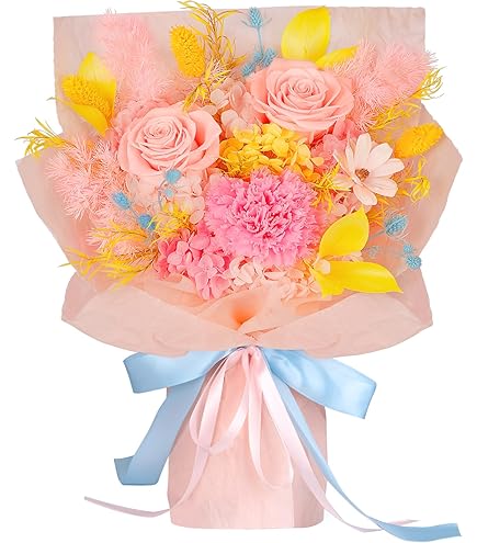 Amazon.com: Woyoo Preserved Flowers Bouquet,Flowers for Delivery