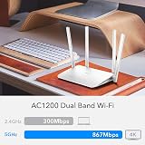 Cudy WR1300 AC1200 Dual-Band Gigabit WiFi Router MU-MIMO VPN USB 3.0 OpenWRT view 3
