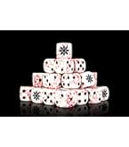 Lords Of The Night Resin Dice Set - 25 Piece Round Corner For Tabletop Games