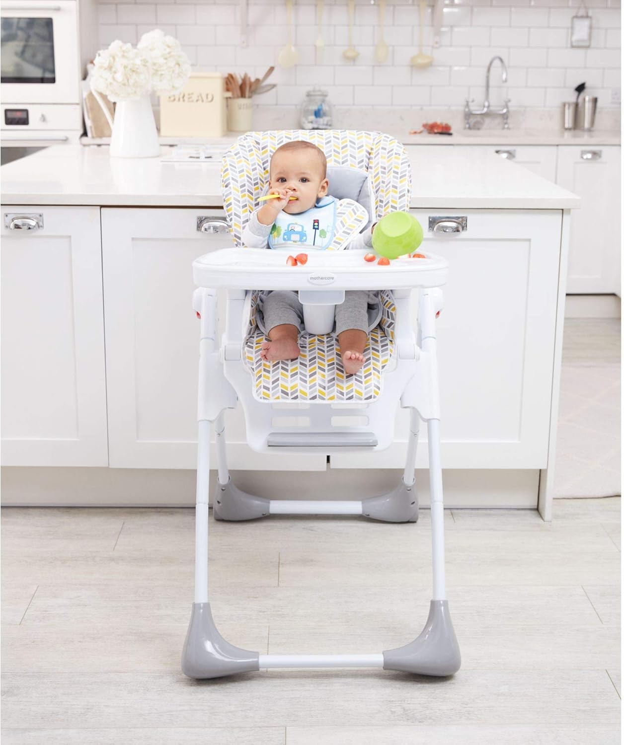 mothercare chevron highchair