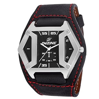 Analogue Black Dial Mens Watch -DZ-GSQ902-BLK-BLK