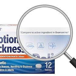 HealthA2Z® Motion Sickness Relief | Dimenhydrinate
