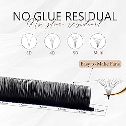 SENSELASHES Easy Fan Lash Extension 03 05 07 C/CC/D