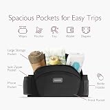 Momcozy Baby Hip Seat Carrier 0-36 Months 3D Belly Pad Black view 5