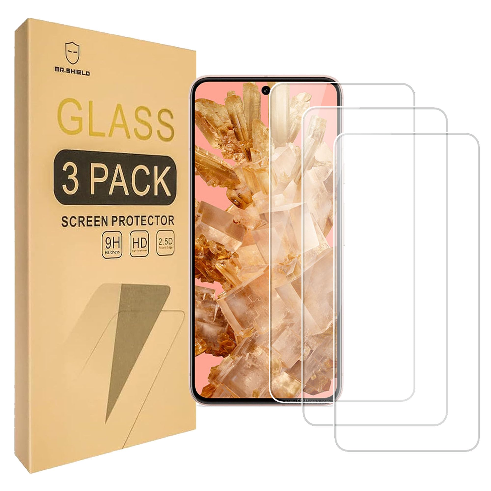 SHAMMA (3 Pack) for Google Pixel 8 screen protector