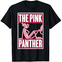 Amazon.com: Pink Panther Lined Portrait T-Shirt Small : Clothing