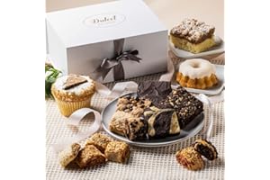 Delectable Pastry Gourmet Gift Basket with Fresh Fudge Brownies including Heavenly Pastries A Great Gift for Friends, Family, Him, Her, Mom, Dad By Dulcet Gift Baskets