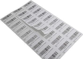 barcode sticker size