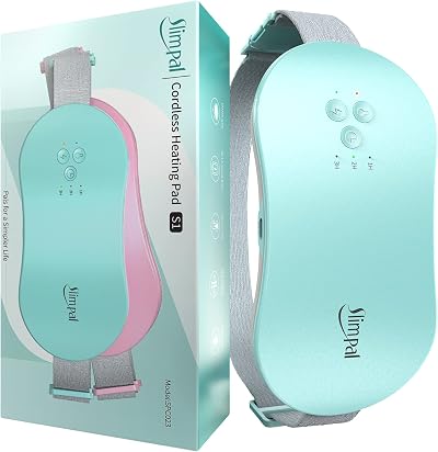 Slimpal Menstrual Heating Pad Cordless Wearable USB Rechargeable Belt