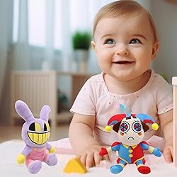 SAJISP The Amazing Digital Circus Plush,4pcs Pomni