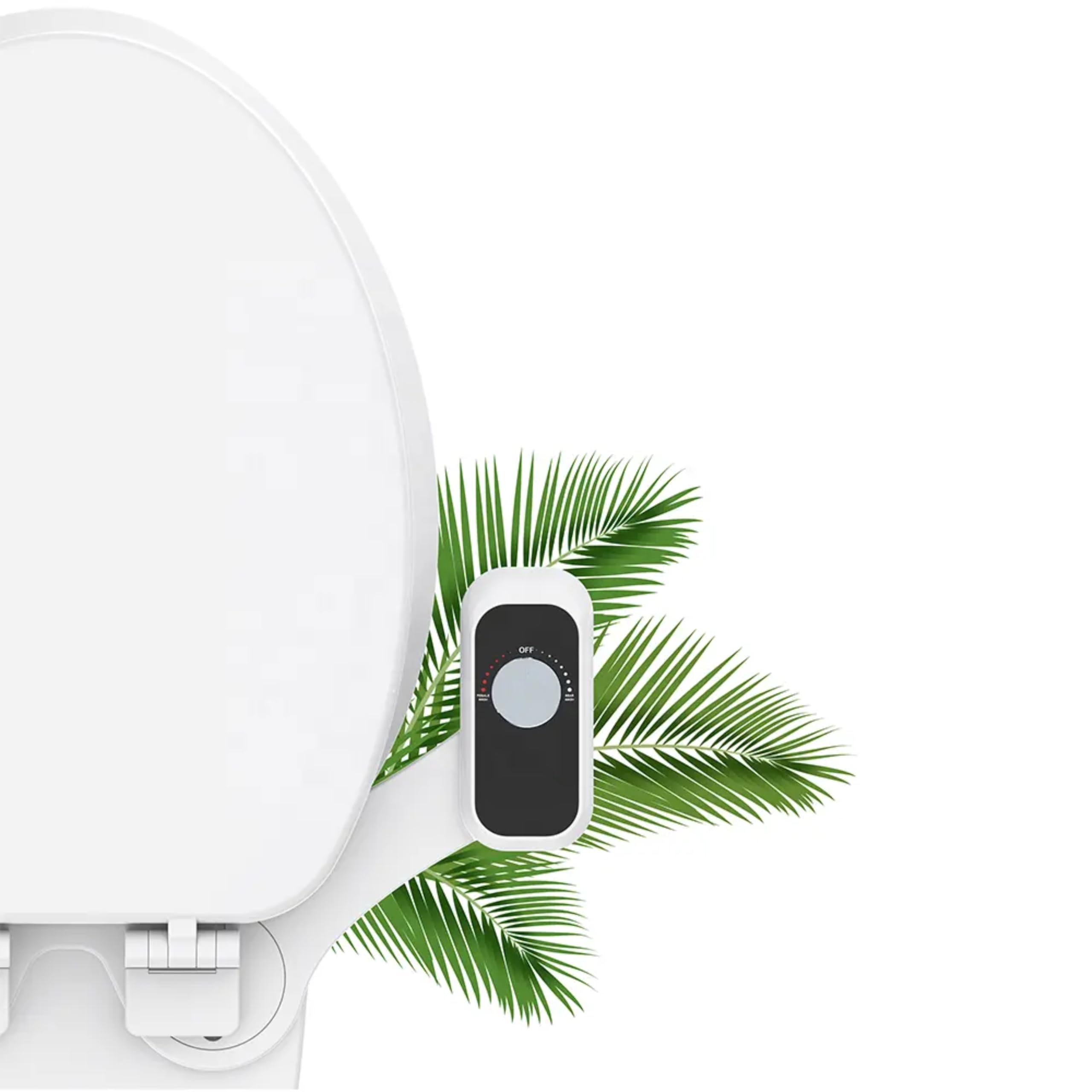 Kaelora Bidet Toilet Seat Attachment - Self Cleaning Water Sprayer Adjustable Pressure, Easy to Install