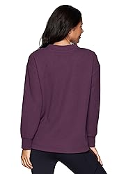 RBX Plus Size Lightweight V-Neck Sweatshirt for